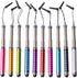 IC ICLOVER 10PCS Bling Retractable Stylus Pens for iPhone, iPad, Samsung, Android Phone, Compatible with All Capacitive