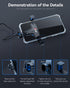 BEHAVE Phone Holder for Honda Civic 2015-2021, 360° Adjustable Car Mount Compatible with iPhone and Android