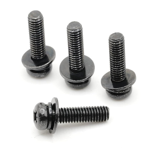 ReplacementScrews 100012585-M (100012585M) 50" Inch Set (Pack 4) Stand Screws Compatible with ONN - Smart TV - Complete