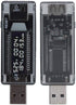 USB Power Tester KWS-V21, USB Tester Voltmeter Ammeter Power/Capacity/Mobile Power Testing Tool for Wall Chargers