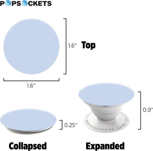 PopSockets : Collapsible Grip & Stand for Phones and Tablets - Blueish