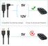Radar Detector Cable USB to DC3.5 Plug for Cobra Whistler Escort Valentine One Uniden Beltronics Radar Detectors