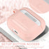 ORIbox Carbon Fiber Case for Apple AirPods 3, Full Protective Skin with Keychain