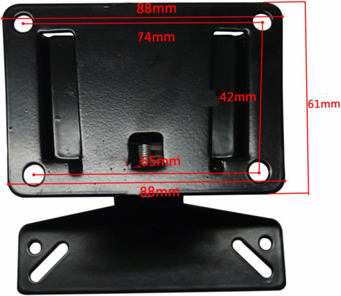 Homoyoyo TV Wall Mount Bracket - Adjustable Flat Screen Holder