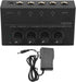 DAUERHAFT 4 Channel Stereo Headphone Amp - Ultra Low Noise Mini Earphone Splitter for Sound Reinforcement (US Plug)