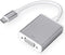 USB-C to VGA Adapter, USB 3.1 Type C to VGA Converter Compatible with MacBook Pro, Dell XPS 13/15, Surface Book 2