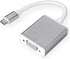 USB-C to VGA Adapter, USB 3.1 Type C to VGA Converter Compatible with MacBook Pro, Dell XPS 13/15, Surface Book 2
