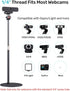 Etour C920 C922 360Rotatable 1/4" Webcam Stand for Desk, Raise Height Desktop Stand with Adjustment for Logitech Webcam