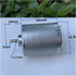 MOICEYHF 535 3.7V 5V 6V 35.8mm DC electronic starter Round electronic starter High Speed Power Threaded Shaft Carbon