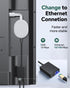 ZEXMTE USB C to Ethernet Adapter for Chromecast with Google TV, USB C to RJ45 Ethernet Network Adapter