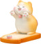 Cute Cat Cell Phone Stand Holder for Desk, Novelty Cat Desk Accessories, Suitable for All Mobile Phones, Tablets, Gifts