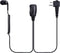 2-Pack Walkie Talkie Earpiece with PTT Mic, 2.5mm/3.5mm 2-Pin Headset for Motorola Two-Way Radios.