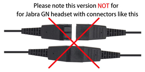 VoiceJoy Headset Adapter Cable for Plantronics and VoiceJoy Headsets, Cisco 6000, 7800, 8000 Series