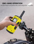 HYS Motorcycle Walkie Talkie Mount - Quick Install Handlebar Clip for Bicycle and Scooter, 2 Way Radio