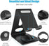 WixGear Phone Stand, Premium Phone Holder for iPhones, Android Smartphones & Mini Tablets Sturdy Metal Phone Stand