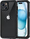 Lanhiem IP68 Waterproof Case for iPhone 15, Dustproof, Shockproof, Built-in Screen Protector, 6.1 inch, Black/Clear