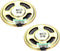 uxcell 0.5 W 8 Ohm DIY Speaker, 40mm Round-Shape Replacement Loudspeaker, 2pcs