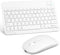 UrbanX Rechargeable Bluetooth Keyboard and Mouse Combo, Ultra Compact Slim Full-Size Keyboard and Ergonomic Mice for