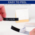 4 Pack Compatible Dymo 3D Plastic Embossing Labels 1741670, White on Black Embossing Tape