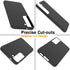 TENOC Phone Case for Samsung Galaxy S21+ Plus 5G - Black Anti-Fingerprint Protective Bumper Matte Cover