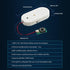 JRGKJCP Chip,16MB MP3 Sound Module Voice Push Button Control Activated Audio Box for Gift Box,Crafts, Christmas,New