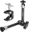 NEEWER 9.8"/25cm Adjustable Magic Arm with Super Clamp, Compatible with SmallRig Camera Cage, Max Load: 4.4lb