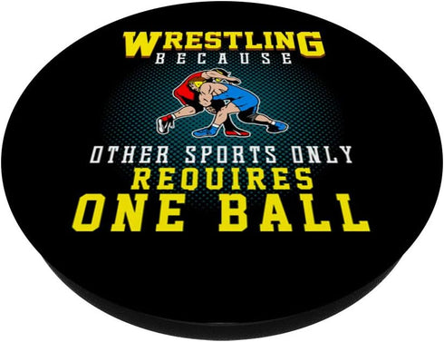 Wrestling - Coach - School - Teacher - Student - Sports PopSockets Swappable PopGrip