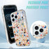 Bonoma 17 2025, for iPhone Pro Max Case Sparkly Luxury Marble Back, Magnetic Support for MagSafe Shockproof Cover