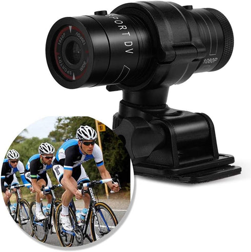 Socobeta F9 Mini Portable Video Camera, Full HD 1080P Waterproof Sport Camcorder for Outdoor, Bike, Car