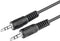 Parts Express 12-Feet 3.5mm Stereo Male to Male Cable