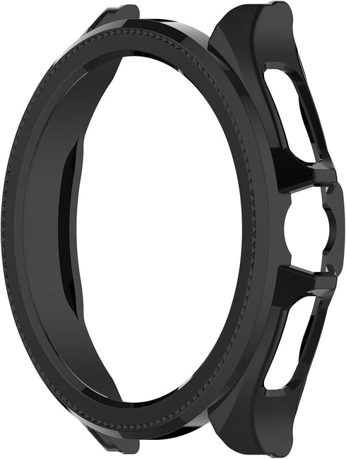 TenCloud Shockproof Protective Cover for Xiaomi Mi Watch 2 Pro Smartwatch Case Accessories (Black, No Screen Protector)