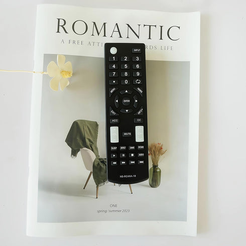 Replacement Remote NS-RC4NA-18 for Insignia TV Models NS-32D311NA17, NS-40D420NA18, NS-49D420NA18, NS-55D420NA18