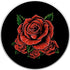 Floral Pattern Women Girls Gift Vintage Red Rose PopSockets Standard PopGrip
