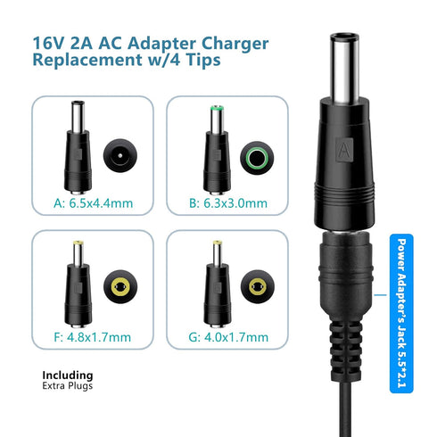 16V 2A AC DC Power Supply Adapter for Altec Lansing IMW888 IMW888s IMW645 IMW778 IMT804N Wireless Bluetooth Speaker