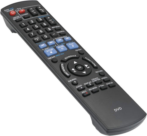 N2QAYB000197 Remote Compatible with Panasonic DVD VCR Models N2QAYB000196 N2QAYB000211 N2QAYB000212