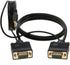 Cables Direct Online 6FT SVGA + Audio Monitor Cable - Male to Male VGA to VGA 1080P for PC, Projector, Laptop, TV