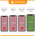 Bocasal Detachable Wallet Case for iPhone 13 Pro Max - RFID Blocking Card Slots, Premium PU Leather, Shockproof (Black)
