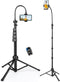 Victiv Phone Tripod, 85" Tall Tripod for iPhone with Remote, Gooseneck and Phone