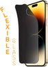 iPhone 14 Pro Max ARMOR Flexible Glass Screen Protector, 9H Privacy Guard for ultimate protection.