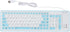 EBTOOLS Foldable Silicone Keyboard, 103 Keys USB Wired Waterproof Roll-Up Keyboard for PC Laptop, Blue