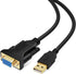 CableCreation USB to RS232 Serial Adapter (FTDI Chipset), Gold Plated DB9 Converter Cable for Windows and Mac OS X