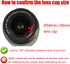 EW-60C Lens Hood & 58mm Lens Cap, Compatible for Canon T8i T7i 4000D Camera Kit EF-S 18-55mm Lens (2 Pack)