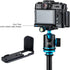 Metal Hand Grip L Bracket for Fuji Fujifilm X-T30 II, X-T30, X-T20, X-T10 with Battery Compartment Opening