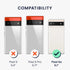 kwmobile Google Pixel 6a Case, Slim Protective TPU Silicone Phone Cover in Fruity Orange