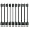 Short Micro USB Cable, 10 Pack 0.5FT USB 2.0 Cables in Black
