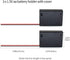 OLIREXD 5 Pack 3AA Battery Holder with ON/Off Switch, 3 Slots, Storage Box with Wire Leads, Screw Cap Case