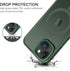 BENTOBEN iPhone 14 Plus Case, Dark Green Slim Shockproof Magnetic Cover, Compatible with MagSafe, 6.7" Protective Case.