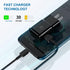 Type C Fast Charging Charger, 2 Pack USB Android Phone Wall Block & Charge Cable for Samsung Galaxy