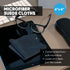 Premium Lens Glasses Cleaning Cloth by Microfiber Wholesale | Black | 6”x6” | 10pk | Soft Microfiber Suede | Travel Size Reusable | No Lint Scratch-Free Durable | Lenses Glasses Phones