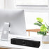 HOMSFOU 2.0 Setup Sound Bar Home Soundbar System Stereo Desktop Speaker for Tv Pc Mobile Devices Compact Sound Bar